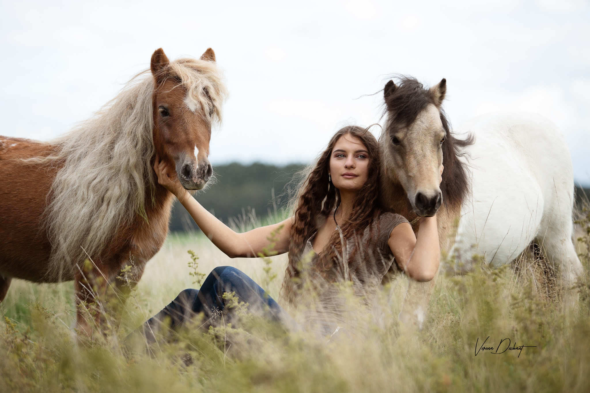 Jana mit Hugo und Campi Jana mit Hugo und Campi
